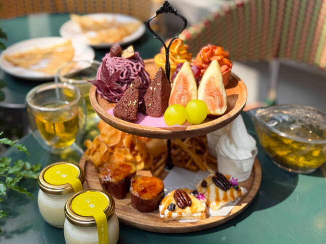 無添加・有機にこだわるお芋スイーツカフェ【芋菓】から秋だけの特別「アフタヌーンティーセット」が9月12日新登場！