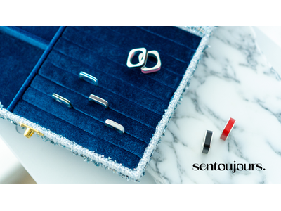 ジュエリーボックスブランド「sentoujours.」より第二弾のジュエリーラインとしてブランドを象徴す...