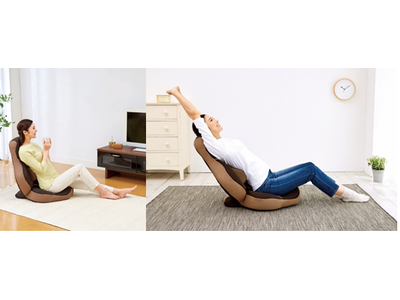 書籍で話題の体幹ストレッチインストラクター 吉田佳代氏が監修　腰への負担を軽減する特許構造搭載のストレッチ座椅子を開発　腰楽ストレッチ座椅子 グイッス 2021年6月10日（木）より予約販売開始