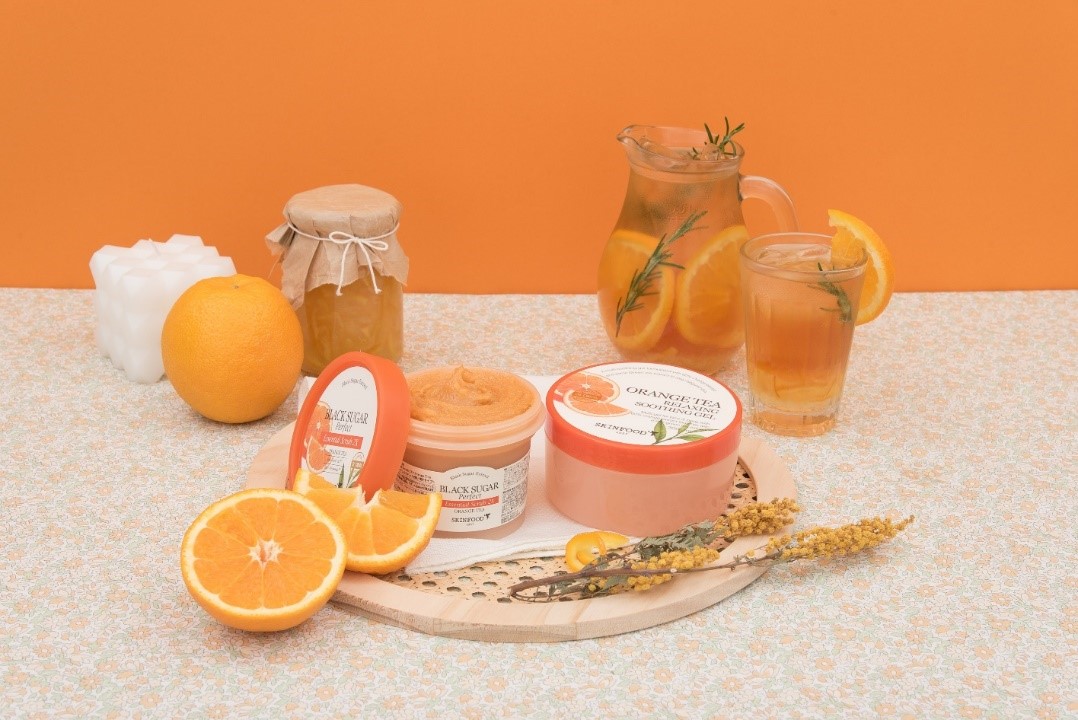 ジューシーアロマが香る　スキンケアタイムで夏肌磨き～SKINFOOD ORANGE TEA GLOBAL EDITION～ 2022年8月2日(火)　日本・数量限定　再発売