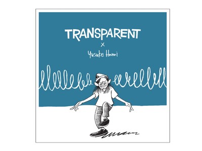 『TRANSPARENT × YUSUKE HANAI』アーティスト花井祐介書き下ろしアートワークを施したターンテーブルを限定発売