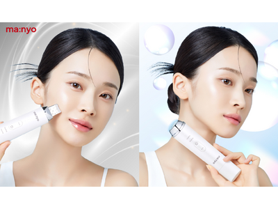 オリーブヤング3冠※1の大人気韓国スキンケアブランド「ma:nyo」のブランド名を冠した※2美顔器がついに誕生！累計1,900万個※3突破の実力派からホームスキンケアデバイスが新登場！