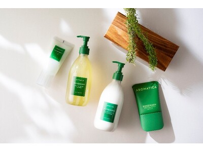 韓国発ヴィーガンビューティーブランド「AROMATICA」とOZmallがコラボレーション！人気のローズマリーシリーズを使用したヘッドスパプランを20サロンで展開