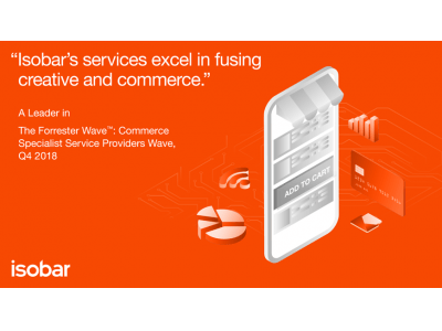 Isobar、Commerce Specialist Service Providersのリーダーに選定される 