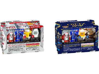 『アサヒドライゼロ』と『アサヒゼロ』共同プロモーション「キレvs コク あなたはどっち派？」