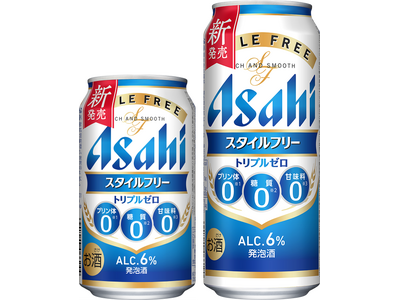 『アサヒスタイルフリートリプルゼロ』販売好調　年間販売目標を2割増の180万箱へ上方修正