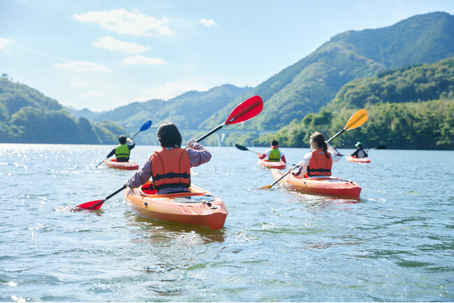 夏休みは気軽に水遊びを楽しもう!「奥津湖みずのフェスティバル2025」を8月2日(土)に開催!