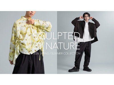 天然素材がつくる、建築のような構造美。 ERIKO YAMAGUCHI 2026SS “SCULPTED BY NATURE”