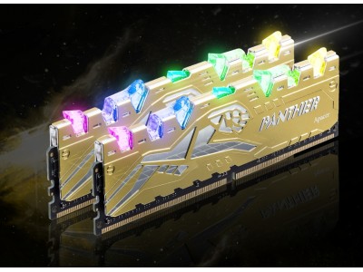 Apacer Panther Rage Ddr4 Rgb 30mhz オーロラの豹 ゲーミングメモリを発表 企業リリース 日刊工業新聞 電子版