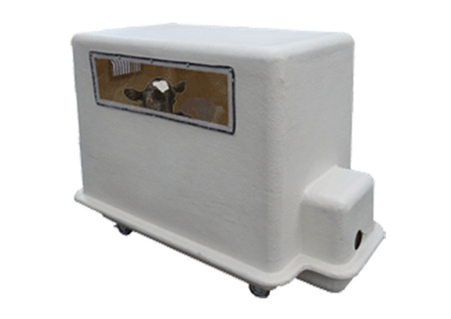 “アニマルウェルフェア”の社会要請に応える。子牛の寒冷ストレス事故率低減を目指し、低体温リスクを大幅軽減する温風式保育器、日本仮設より今シーズンも販売開始