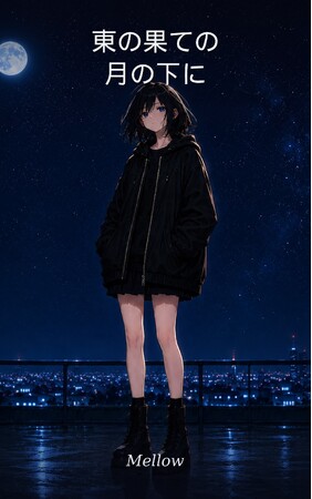 YouTube174万人のLoFiアーティストMellow、楽曲連動型の現代ファンタジー小説『東の果ての月の下に』を日英同時公開