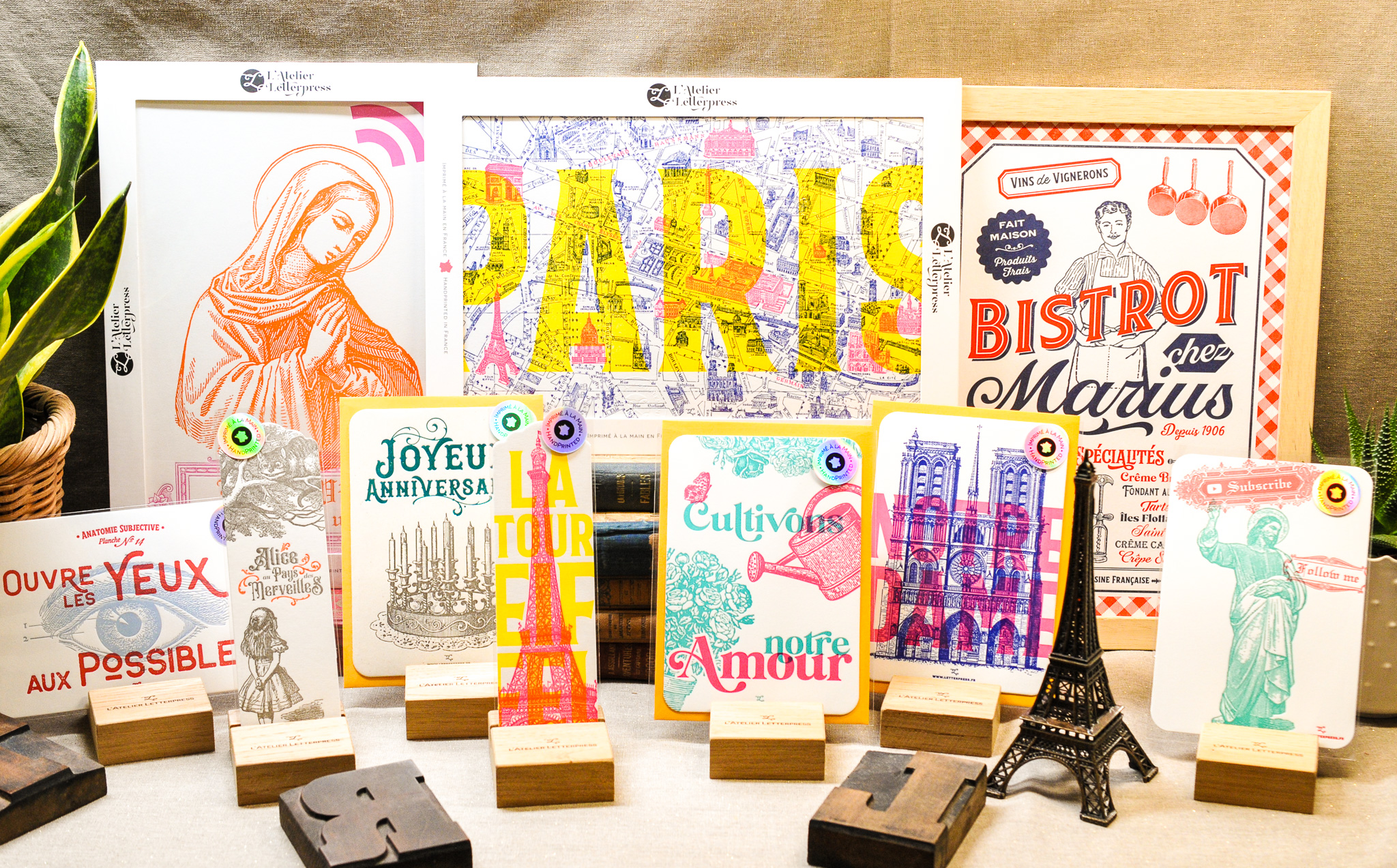 垣衣、仏「L’Atelier Letterpress」の日本総代理店として9月1日始動　東京ギフト・ショー秋2026に出展