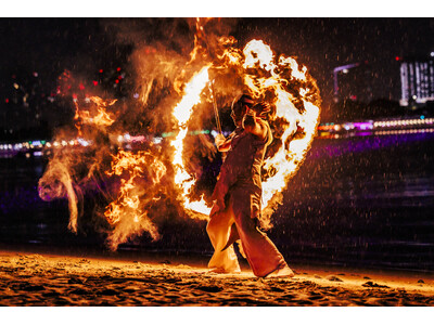 雷光炎舞かぐづち【初の海上へ！水上ステージでのファイアーパフォーマンス】STAR ISLAND 2026