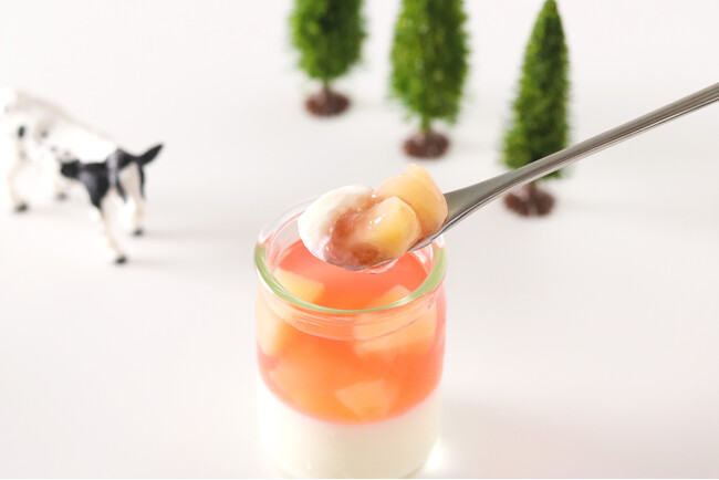 【あさぎり牛乳 阪神梅田本店限定】夏の新商品「白桃のミルクプリン」登場！白桃とミルクが織りなす夏限定スイーツを7/8発売