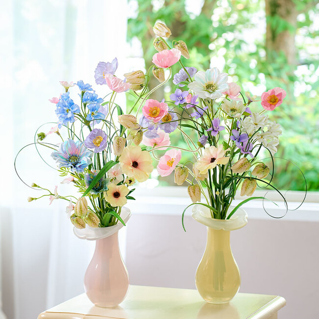 卒業式の花、推し活の花、スタンディングブーケ、オフィス緑化、お悔やみの花…フラワービジネスのヒントが盛りだくさん！