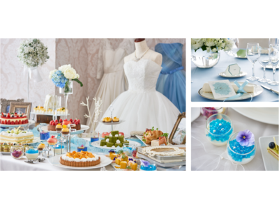 【ヒルトン東京お台場】～Girl’sシリーズ第4弾～　プリンセスを夢見る女の子が憧れる、可愛いWeddingの世界観を表現したデザートビュッフェ「Girl’s Sweets Wedding」