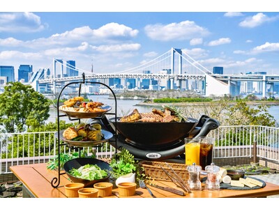 【ヒルトン東京お台場】毎年人気のBBQが今年も期間限定でオープン！BBQテラス「アブレイズ」 2023年7月15日（土）より営業開始