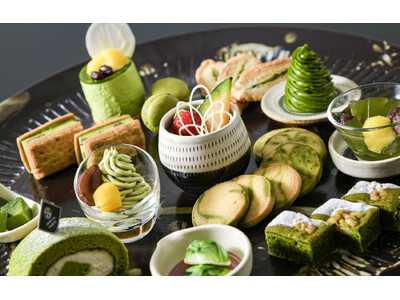 【オリエンタルホテル福岡 博多ステーション】風味豊かな八女抹茶を贅沢に使ったスイーツを楽しめる「抹茶スイーツブッフェ」を2025年6月21日（土）・22日（日）の2日間限定開催