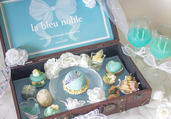 【オリエンタルホテル福岡 博多ステーション】インフルエンサーコラボ アフタヌーンティー第３弾！「la bleu noble（ラ・ブリュー・ノーブル）」2025年10月1日（水）～11月30日（日）