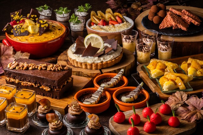 【オリエンタルホテル広島】ショコラスイーツ18種が勢ぞろい・12日間限定『ショコラスイーツブッフェ2025』開催