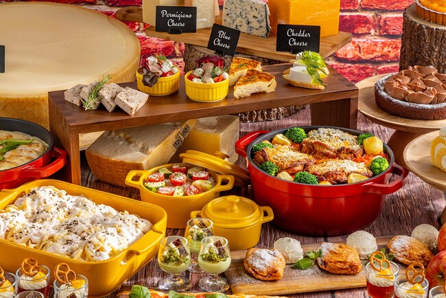 【インターナショナルガーデンホテル成田】「カジュアルイタリアンと冬のあったかチーズフェア」開催