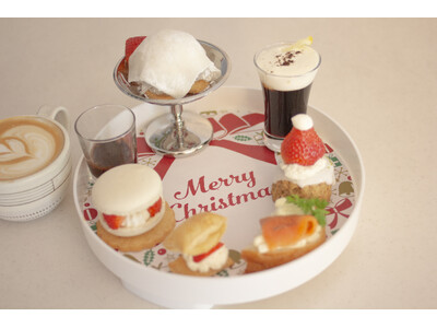 【ホテル オリエンタル エクスプレス 福岡天神】冬限定、スイーツのクリスマスギフト「Christmas Afternoon Tea（クリスマスアフタヌーンティー）」2025年12月1日（月）より販売