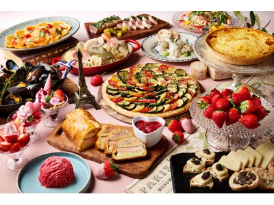 ＜オリエンタルホテルズ＆リゾーツ施設横断メニューフェア＞旬のいちごと美食のフランスを旅する「ストロベリーフェア~フランスグルメ紀行～」開催