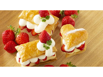 【オリエンタルホテル福岡 博多ステーション】幸せな苺の香りがいっぱいに広がるスイーツ勢揃い「ストロベリー...