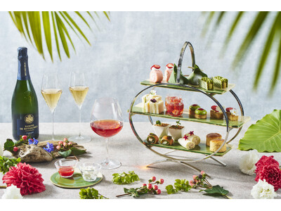 【オリエンタルホテル 沖縄リゾート＆スパ】春から初夏を彩る「薄紅（うすべに）のアフタヌーンティー」