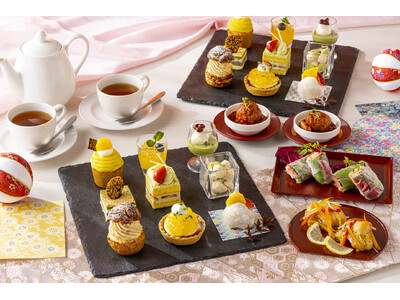 【インターナショナルガーデンホテル成田】和素材×初夏の柑橘を楽しむ平日限定「和風アフタヌーンティー」を3...