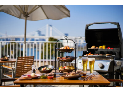 【ヒルトン東京お台場】東京湾を望む絶景テラスで黒毛和牛や1kgトマホークを味わう　オープンエアで楽しむ本...