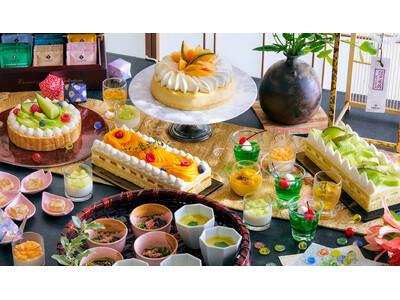 【ヒルトン東京お台場】「日本料理さくら」で味わう初夏のスイーツ　「和×メロン＆マンゴー デザートビュッフ...