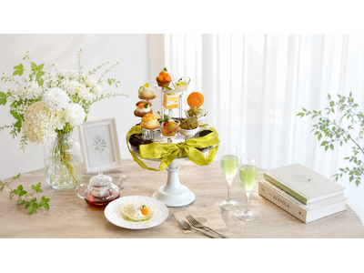 【オリエンタルホテル福岡 博多ステーション】芳醇な香りに包まれる、夏のメロンティータイム。「Reve de Melon Afternoon Tea」（レーヴ・ドゥ・メロン アフタヌーンティー）