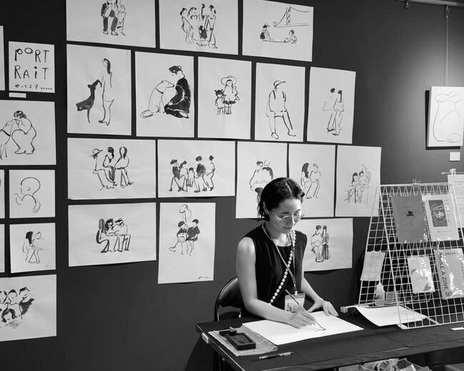 【箱根リトリート fore & villa 1/f】森の中で過ごす時間を、そのまま描き留める。描くことで、滞在はより深い記憶になる。