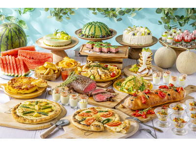 【インターナショナルガーデンホテル成田】「夏イタリアン＆サマースイーツビュッフェ×旬のフルーツ食べ放題」8種以上の生パスタや焼きたてピッツァも味わえる　7月は桃とスイカ、8月は梨とスイカを月替りで