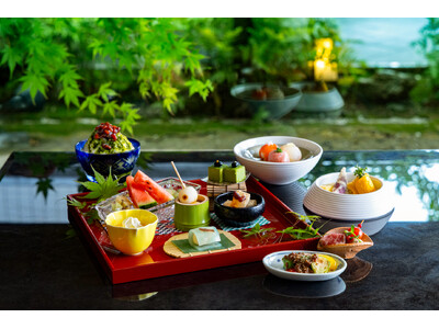 【ヒルトン東京お台場】日本料理「さくら」初、和のアフタヌーンティーが登場　涼を呼ぶ甘味と、天ぷら・鉄板焼・寿司の職人が手掛けるセイボリー