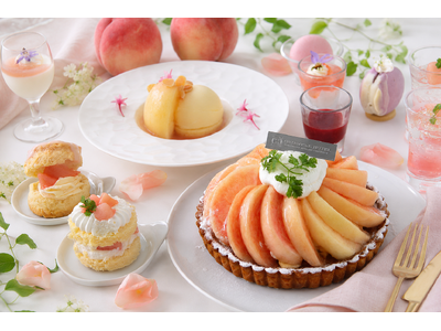 桃の甘い香りに包まれる、夏だけの贅沢なひととき「桃のスイーツブッフェ」を2026年8月8日（土）・9日（日）・10日（月）限定開催