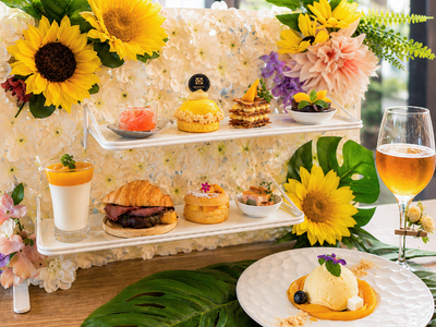 【ホテル オリエンタル エクスプレス 福岡天神】南国の香りに包まれるひととき「Gouter a la mangue Afternoon Tea」（グテ・ア・ラ・マング　アフタヌーンティー）