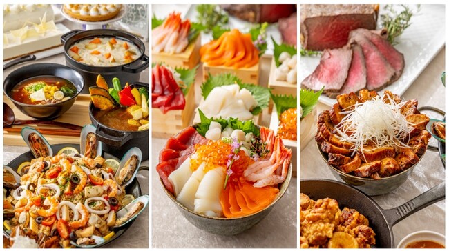 【ヒルトン成田】十勝しほろ牛や海鮮丼、白いスイーツで、北国の冬を味わう 「北のごちそう巡り＆ピュアホワイト・スイーツビュッフェ」を11月1日（日）より開催