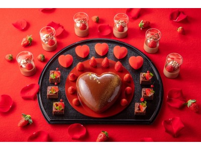 【ヒルトン東京お台場】苺とチョコレートのバレンタイン限定スイーツが登場