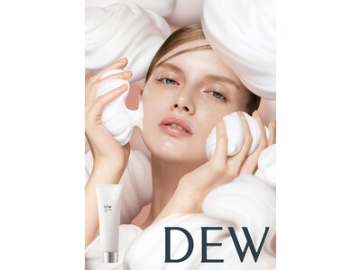 まるで生クリーム！洗うたびにしっとりなめらかな肌へ導く濃密ヒアロ泡*1洗顔料「ＤＥＷ　スイートシャンティウォッシュ」4月29日（土）新発売！