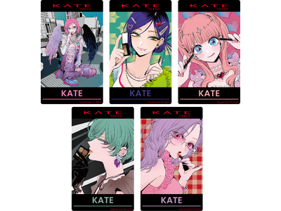 グローバル旗艦店「KATE TOKYO 渋谷サクラステージ店」限定！来店特典『KATE TICKET』人気漫画家・横槍メンゴ氏が描く新ビジュアルを公開！