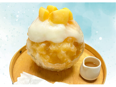 かき氷専門店『しろいくも』梅田より『果実蜜』を贅沢に使用した新作かき氷が新登場！