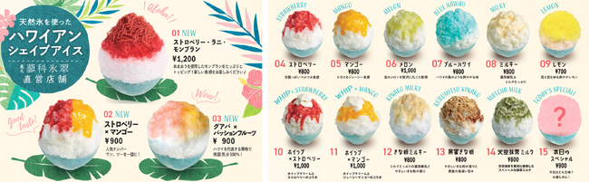天然氷のかき氷「Snow Crown」が今年も二子玉川ライズに！あまおうのモンブランを乗せた新食感のかき氷が初登場　二子玉川ライズ限定メニューを含む全15種類