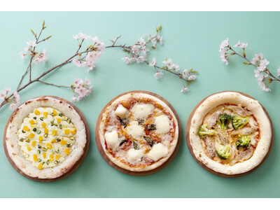 金沢発・春の新作を含む『4月の月替わりピザセット』販売開始。爽やかな「オレンジクリームチーズピザ」は注目の一品！