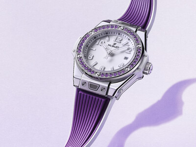 【ウブロ】紫が時を美しく彩るアメジストパープルの「ビッグ・バン ジョイフル」を発表