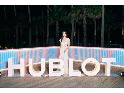 【ウブロ】谷まりあ、夏の新作を纏い「HUBLOT SUMMER NIGHT」に来場！