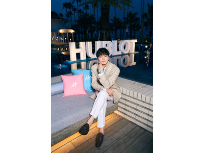 【ウブロ】小関裕太、夏の新作を纏い「HUBLOT SUMMER NIGHT」に来場！