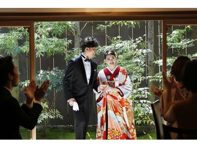 龍村美術織物、川島織物、富宏染工など一度は袖を通してみたい日本が誇る名門の花嫁衣裳が着られる結婚式が人気