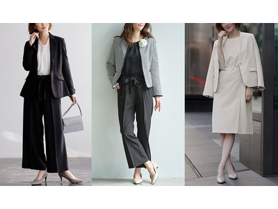 オフィスシーンや春先のイベントにおすすめ！ GeeRA 着回し力抜群の高機能スーツを新発売